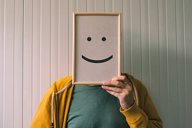 istock Put a happy optimistic face on, happiness and cheerful emotions 626585212