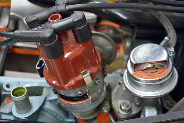 istock Detail of car engine 626589678