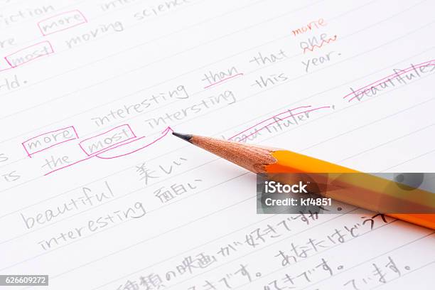 English Language Practice Stock Photo - Download Image Now - English Language, England, English Culture