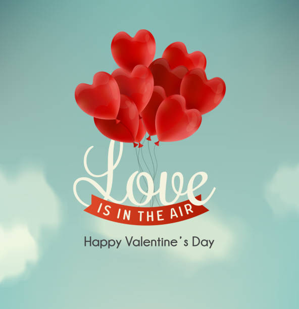 Happy valentine's day illustration vector art illustration