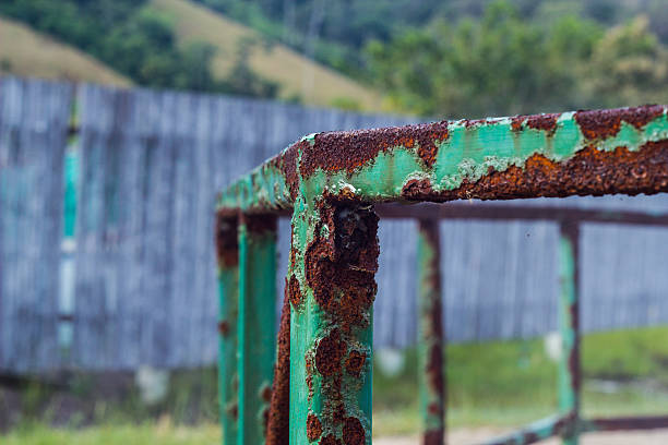 istock rust is dammage for Stainless steel is harmful objects. Caustic 626618878