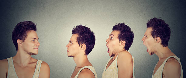 istock man looking at himself expressing emotions calm shock anger 626619866