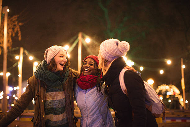 istock Ice-skating with friends 626624116