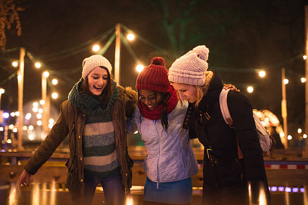 istock Ice-skating with friends 626625928