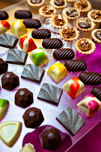 istock Assorted chocolate dandy dessert, gourmet truffles 626629644