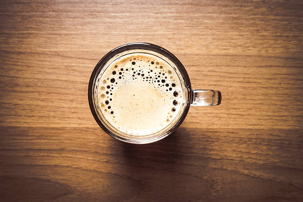istock hot espresso coffee on wooden table 626638104