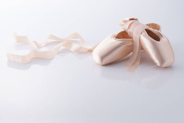 Ballet shoes Ballet shoes ballerina shoes stock pictures, royalty-free photos & images