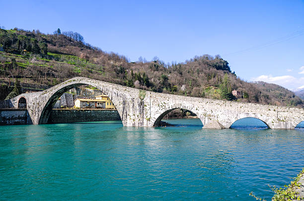 istock Devil's Bridge or Ponte della Maddalena, Borgo a Mozzano 626641522