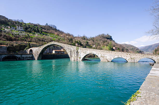 istock Devil's Bridge or Ponte della Maddalena, Borgo a Mozzano 626641554
