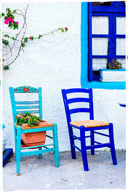istock Traditional Greece,old streets decoration 626644144