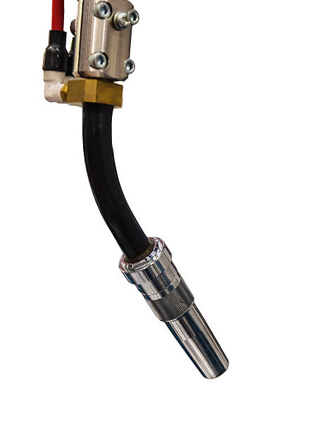 istock welding Robots machine in the automotive parts industry. 626656476