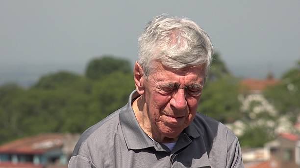 istock Sad Old Man Or Depressed Senior 626657940