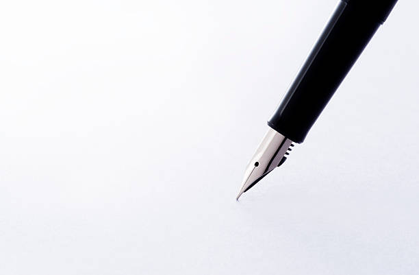istock Close-up of fountain pen 626669430
