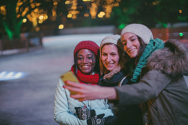 istock Selfie form Ice-skating rink 626670882