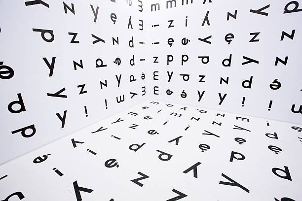 istock Letters of the polish alphabet 626672620