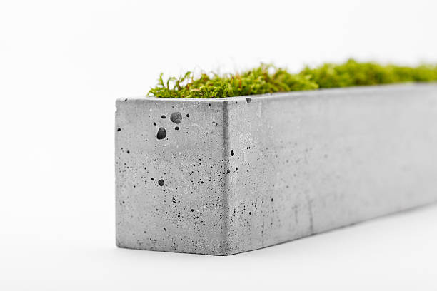 istock Trendy pot made of concrete 626679820