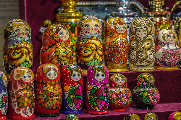 istock Matrioshka, russian traditional souvenir 626693106