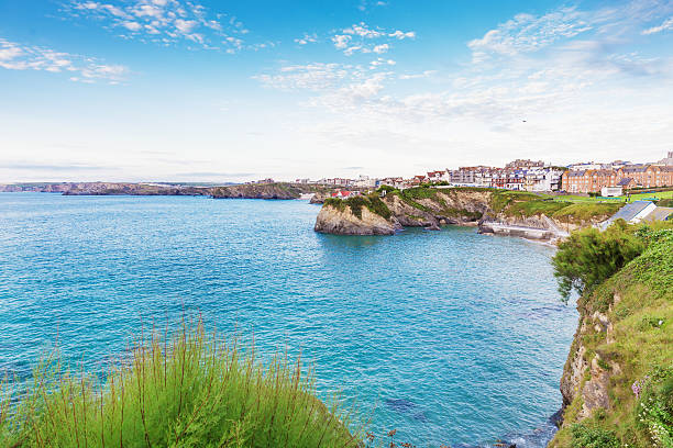 istock Newquay Atlantic ocean coast, Cornwall, England 626697400