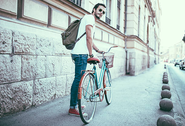 istock Hipster and  Vintage Bike 626700552