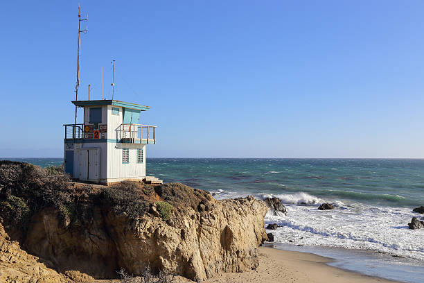 istock Lifeguard station at the beach 626703584