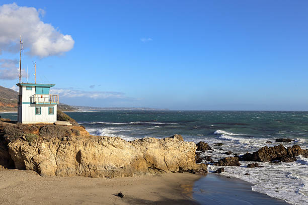istock Lifeguard station at the beach 626704214