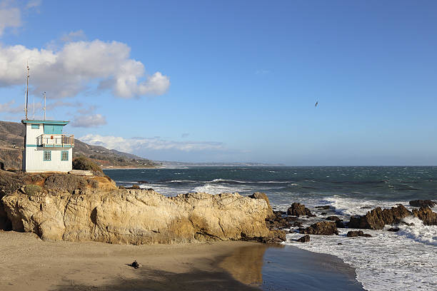 istock Lifeguard station at the beach 626704244