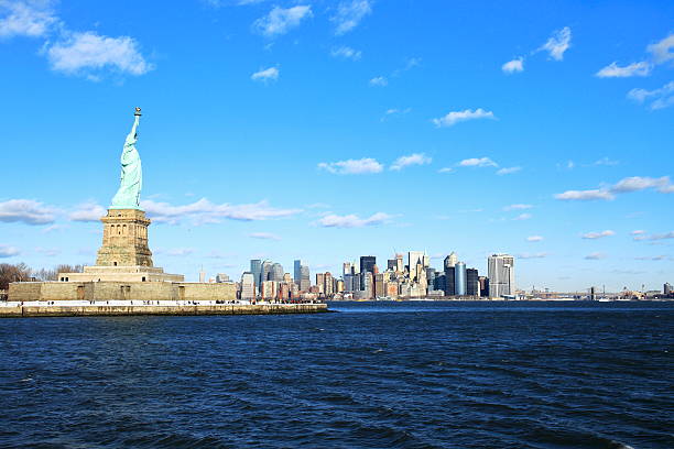 istock Liberty Watching Manhattan - New York - USA 626705832