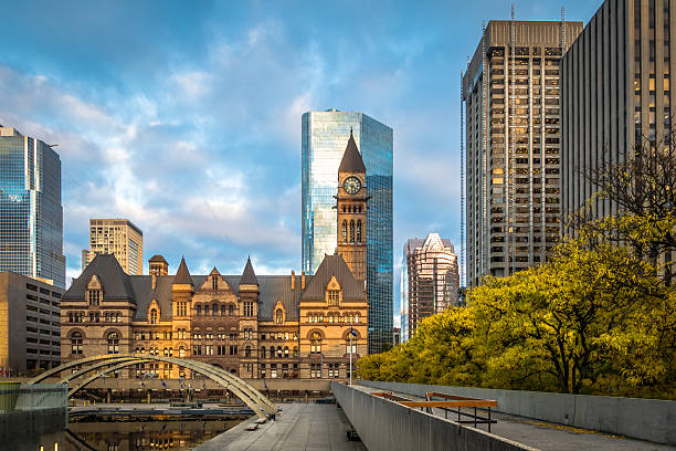 Nathan Phillips Square and Old City Hall - Toronto, Canada
