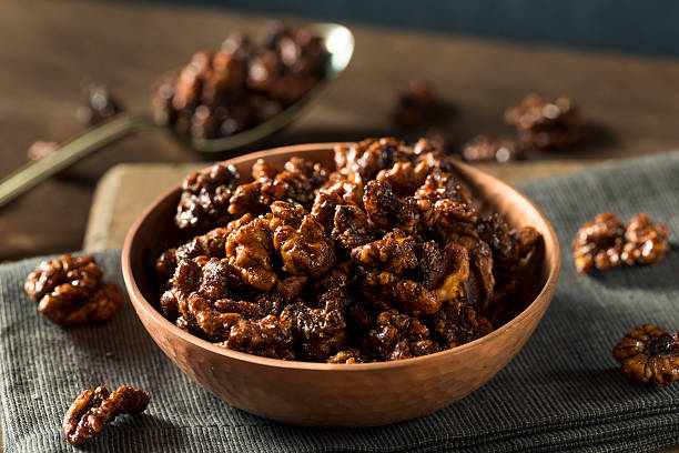 istock Sweet Homemade Candied Walnuts 626740316