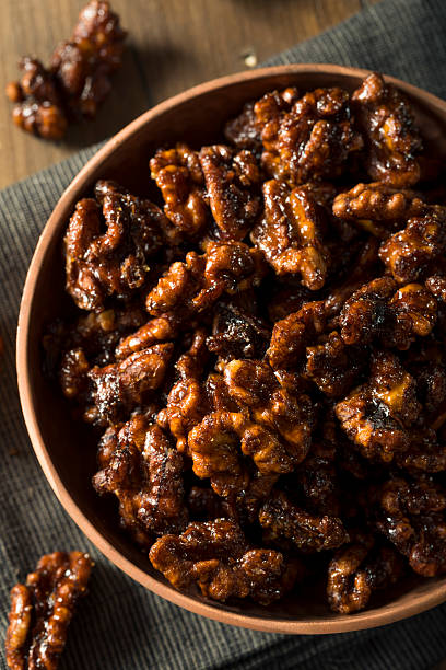 istock Sweet Homemade Candied Walnuts 626740474