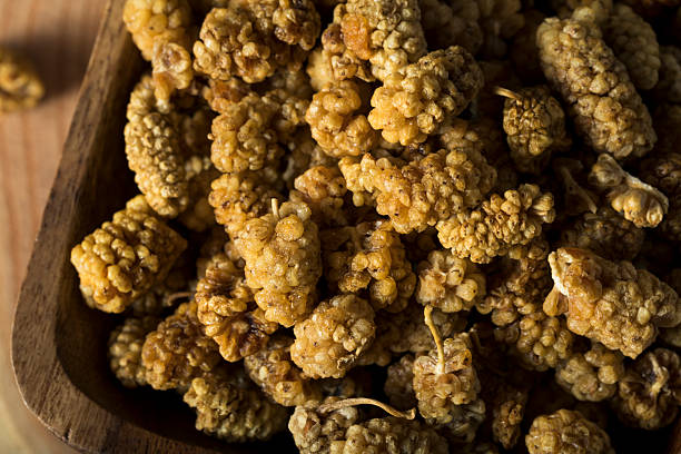 istock Raw White Dried Mulberries 626750518