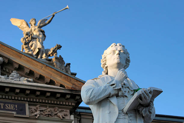 Schiller monument in Wiesbaden, built in 1905 to commemorate the 100th Death of Friedrich Schiller built.