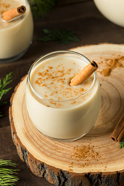 istock Homemade Christmas Eggnog with Cinnamon 626750992