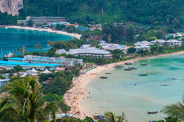 istock View Point bay Koh Phi Phi Don in andaman sea, 626751422