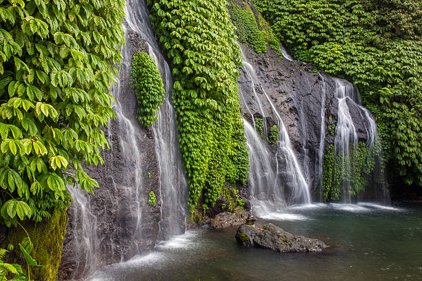 istock Beautiful Banyumala Waterfall in Bali, Indonesia 626751628