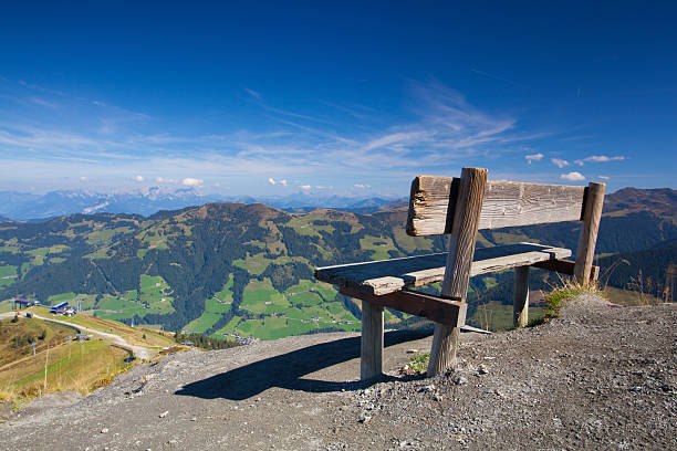 istock Mountain view from the top - Alpbach valley, Austria. 626752352
