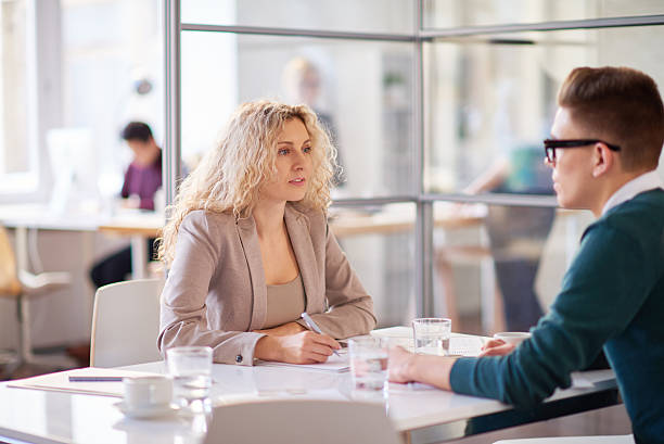 istock Business female consultant 626756204