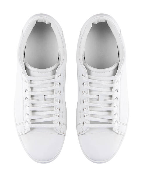 istock White pair of sneakers with clipping path 626771054