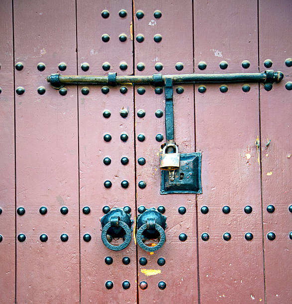 istock rusty  brown    morocco in africa the old wood 626774994