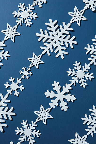 istock Christmas background of snowflakes 626775148