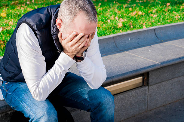 istock Negative human emotion facial expression feelings. 626780592