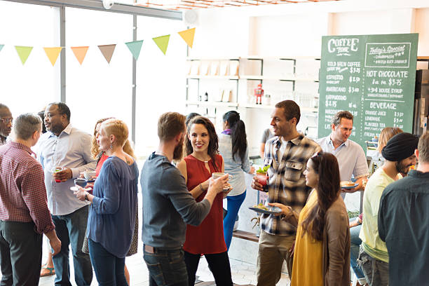 istock Party People Communication Talking Happiness Concept 626785304