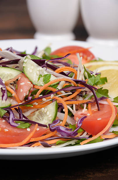 istock Salad of chopped cabbage 626785770