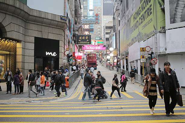 istock Queen's Road, central, hong kong 626787244