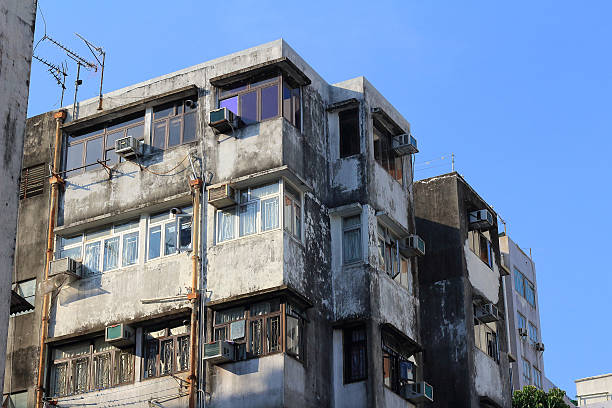istock old apartment at  sai kung town 626787518