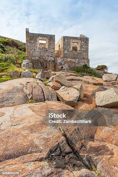 Lighthouse Keepers House Stock Photo - Download Image Now - Architecture, Australia, Bay of Water