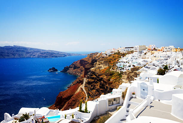 istock Oia and Aegan sea, Greece 626810062
