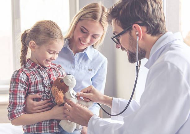 istock At the pediatrician 626810592