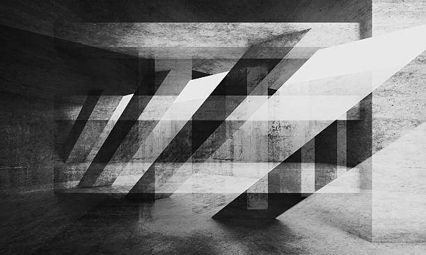 istock Abstract grungy concrete background, 3d art 626817766