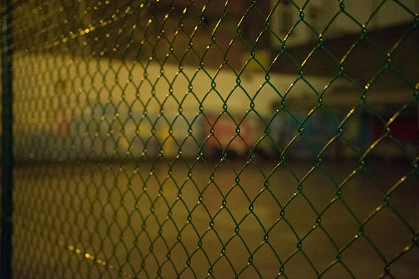 istock Fence around playground, Ostend, Belgium 626823324